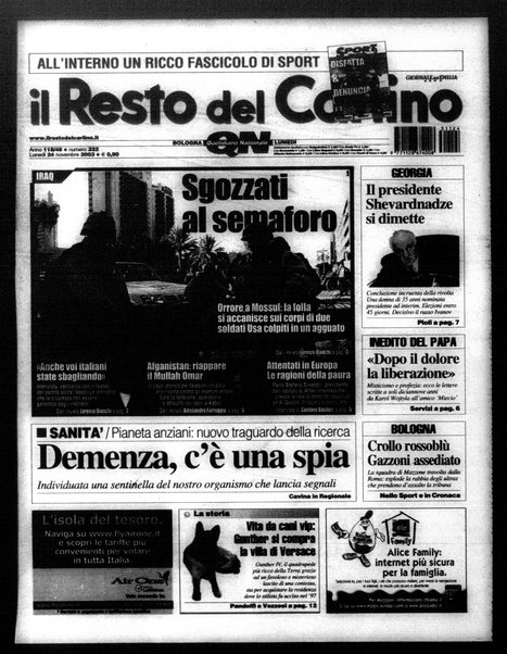 Il Resto del Carlino : giornale dell'Emilia